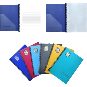 Chromo Sip. Pp. Kapak 40 Yp.defter A4 3 Çizgili + 3 Kareli