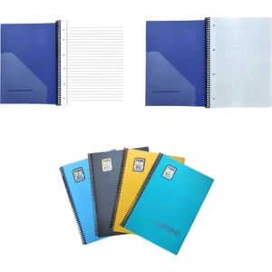 Chromo Sip. Pp. Kapak 80 Yp.defter A4 2 Çizgili + 2 Kareli