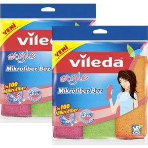 Mikrofiber Colors 3'lü x 2 Adet