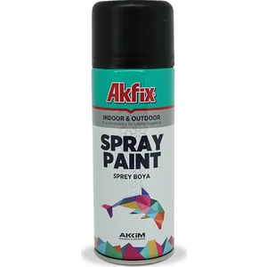 Akrilik Sprey Boya 400ml Mat Siyah