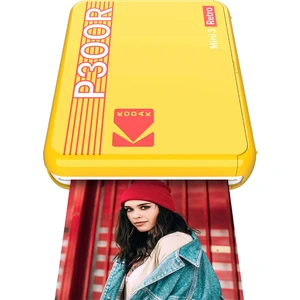 Mini 3/P300 Retro Akıllı Telefon Fotoğraf Yazıcısı - Sarı