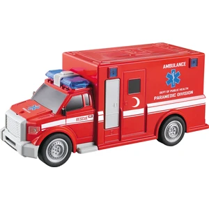 Nitro Speed Polis Ambulans 1:20 Sesli Işıklı Kırmızı