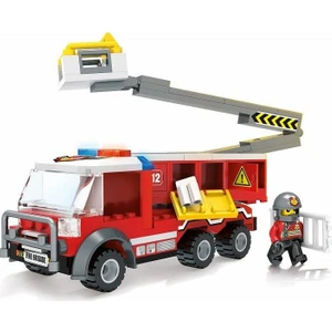 MyFireBrigade Asansörlü İtfaiye Aracı KB0814  158 Parça