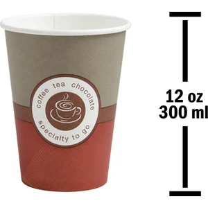 Kağıt Bardak 12 Oz 300 ml 50'li Paket
