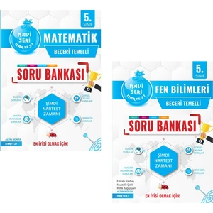 Nartest Yayınevi 5. Sınıf Matematik ve Fen Bilimleri Soru Bankası