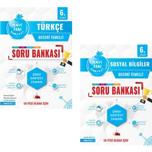 Nartest Yayınevi 6. Sınıf Türkçe ve Sosyal Bilgiler Soru Bankası