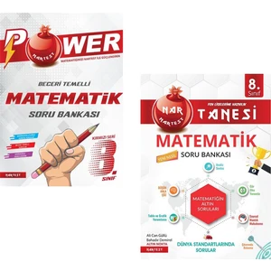 Nartest Yayınevi 8. Sınıf Power ve Nar Tanesi Matematik Soru Bankası