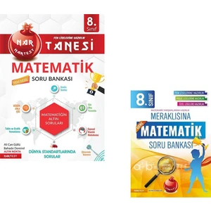 Nartest Yayınevi 8. Sınıf Nar Tanesi ve Meraklısına Genç Matematik Soru Bankası