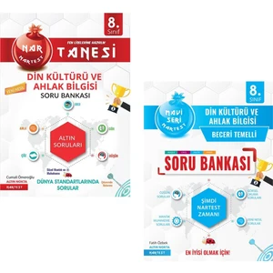 Nartest Yayınevi 8. Sınıf Nar Tanesi ve Mavi Din Kültürü Soru Bankası