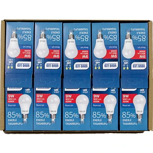 LED Ampul 9W 10'lu