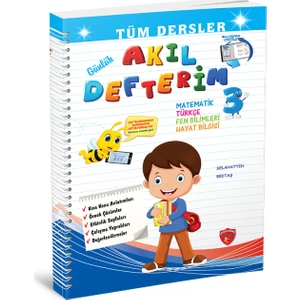 Çalışkan Arı Yayınları 3.Sınıf Günlük Akıl Defterim Tüm Dersler