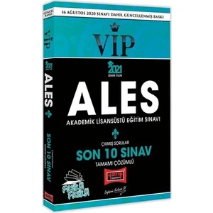 Yargı Yayınevi ALES VIP Son 10 Sınav Tamamı Çözümlü Fasikül Çıkmış Sorular