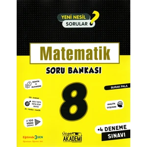 Üçgen Akademi 8. Sınıf Yeni Nesil Matematik Soru Bankası