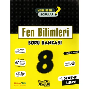 Üçgen Akademi 8. Sınıf Yeni Nesil Fen Bilimleri Soru Bankası