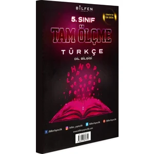 Bilfen Yayınları 5 Sınıf Türkçe Tam Ölçme Yeni
