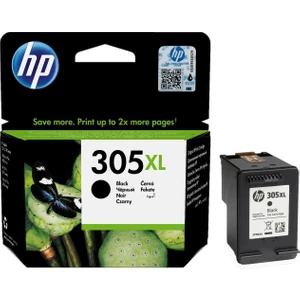Hp 305XL Siyah Yüksek Kapasiteli Mürekkep Kartuşu 3YM62AE