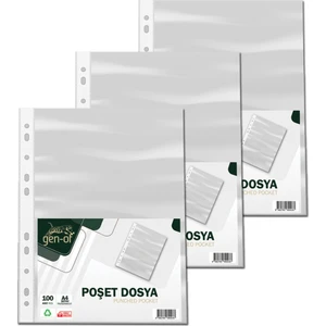 Poşet Dosya 100'lü 3 Paket