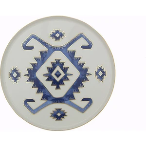 Arabesque Desen Düz Tabak 18cm