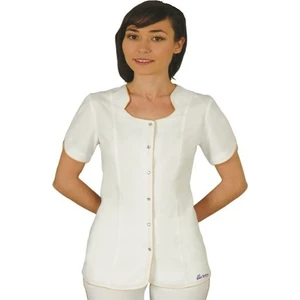 Emel Tekstil Dr.hemşire Estetisyen Bardak Yaka Üst Alpaka Forma