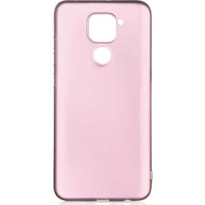 Tekno Grup Xiaomi Redmi Note 9 Kılıf Mat Premium Silikon Kılıf Rose + Cam Ekran Koruyucu