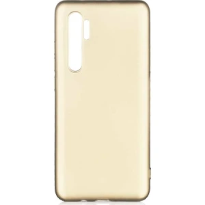 Tekno Grup Xiaomi Mi Note 10 Lite Kılıf Mat Premium Silikon Kılıf Gold