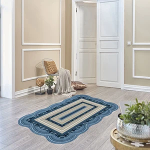 Alanur Home Begonya Lazer Kesim Kaymaz Taban Dijital Baskı Halı ST600166MV02