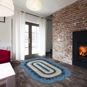 Alanur Home Lilyum Lazer Kesim Kaymaz Taban Dijital Baskı Halı ST600165MV02