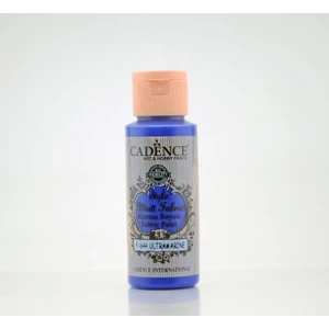 Kumaş Boyası Mat 59 ml Ultramarin Mavi