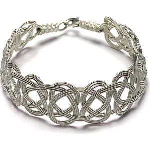 Midyat Nurtaş Gümüş 1000 Ayar Kazaziye Unisex Gümüş Bileklik