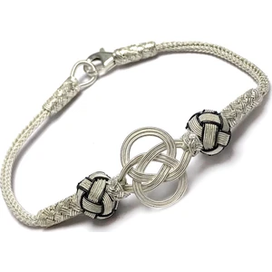 Midyat Nurtaş Gümüş 1000 Ayar Kazaziye Unisex Gümüş Bileklik