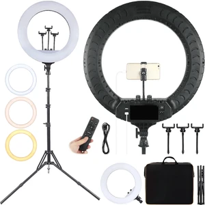 Utp 18" Ring Light Kuaför Makyaj Uzaktan Kumandalı + 2 M Ayak