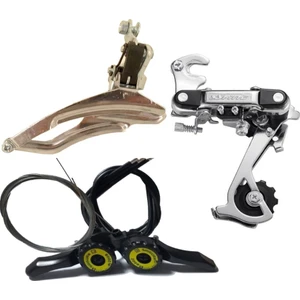 Hsgl Bisiklet TY05 Arka Atırıcı Ön Attırıcı Ty 05 Vites Kolu Set
