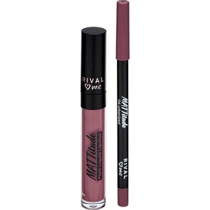 Rival Loves Me Ruj Likit Mat Kit No:04 Mattitude Urbanized