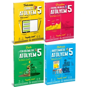 Arı Yayıncılık 5.Sınıf Atölyem Set 4 Kitap