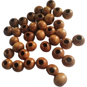 8 mm Ahşap Boncuk - 80 gram
