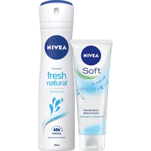 Fresh Deodorant Kadın + Soft  Nemlendirici Bakım Kremi 75 ml