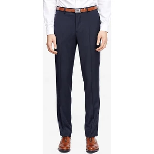 Brooks Brothers Erkek Lacivert Yün Red Fleece Pantolon