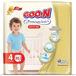 Goon Premium Soft Külot Bez 4 Beden 20 Li x 6