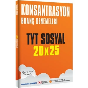 Konsantrasyon Branş Denemeleri TYT Sosyal