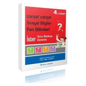 Mutlu Yayıncılık Çarşaf Çarşaf Sosyal Bilgiler-Fen Bilimleri 4. Sınıf