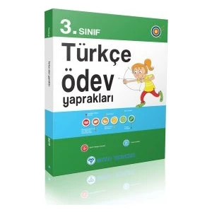 Mutlu Yayıncılık 3. Sınıf Türkçe Ödev Yaprakları