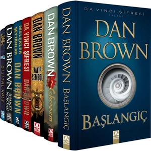 Başlangıç - Cehennem - Kayıp Sembol - Da Vinci Şifresi - Melekler ve Şeytanlar - İhanet Noktası - Dijital Kale - 7 Kitap - Dan Brown