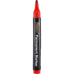 Permanent Marker Kırmızı Kalem