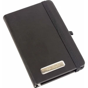 Hediye Rengi İsme Özel Siyah Cep Defteri