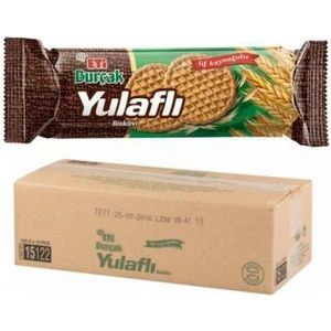 Burçak Yulaflı Bisküvi 125 gr(K:18122)-12'Li