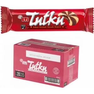 Tutku Kakao Kremalı Mozik Bisküvi 100 gr (K:22335)-24'Lü