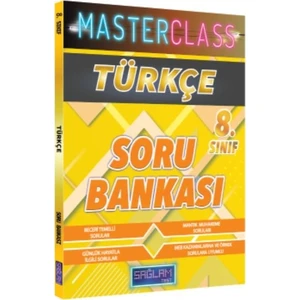 Sağlam Test 8. Sınıf Türkçe Masterclass Soru Bankası-Yeni