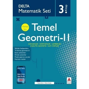 Delta Kültür Yayınevi Delta Matematik Seti 3-Herkes İçin Temel Geometri-Iı