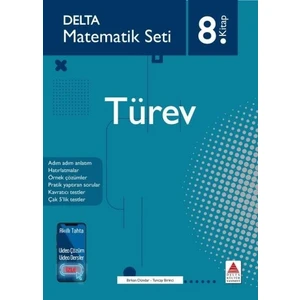 Delta Kültür Yayınevi Delta Matematik Seti 8-Türev
