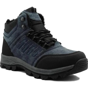 Erkek Kışlık Bot Bağlı ve Yandan Fermuarlı Suya Dayanıklı